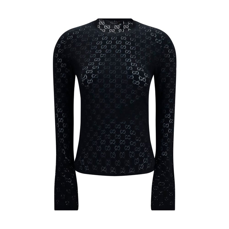 Gucci Black Cotton T-Shirt