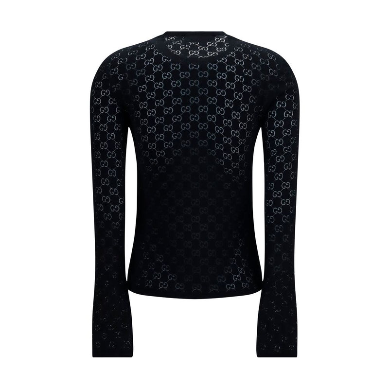Gucci Black Cotton T-Shirt