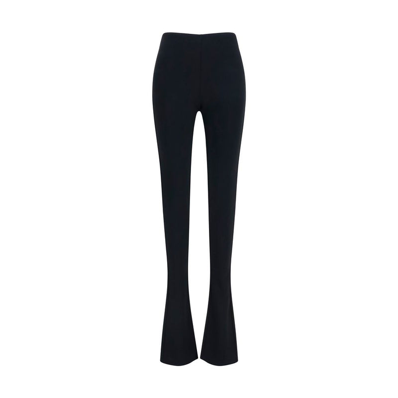 Gucci Black Viscose Flared Pants