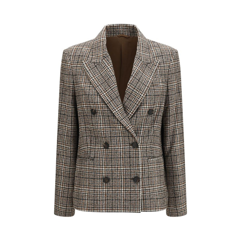 Brunello Cucinelli Multicolor Alpaca Vicugna Pacos Jacket