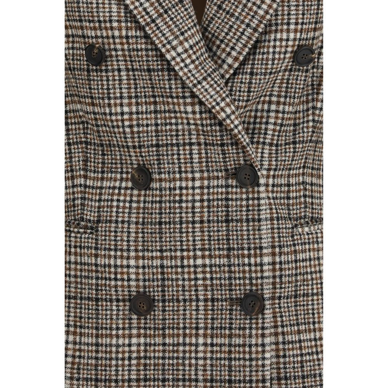 Brunello Cucinelli Multicolor Alpaca Vicugna Pacos Jacket