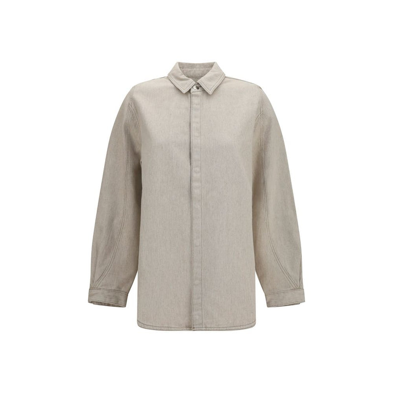 Jacquemus Beige Denim Shirt