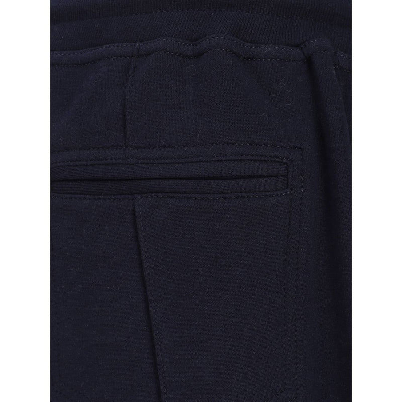 Brunello Cucinelli Blue Cotton Joggers (Workout Pants)