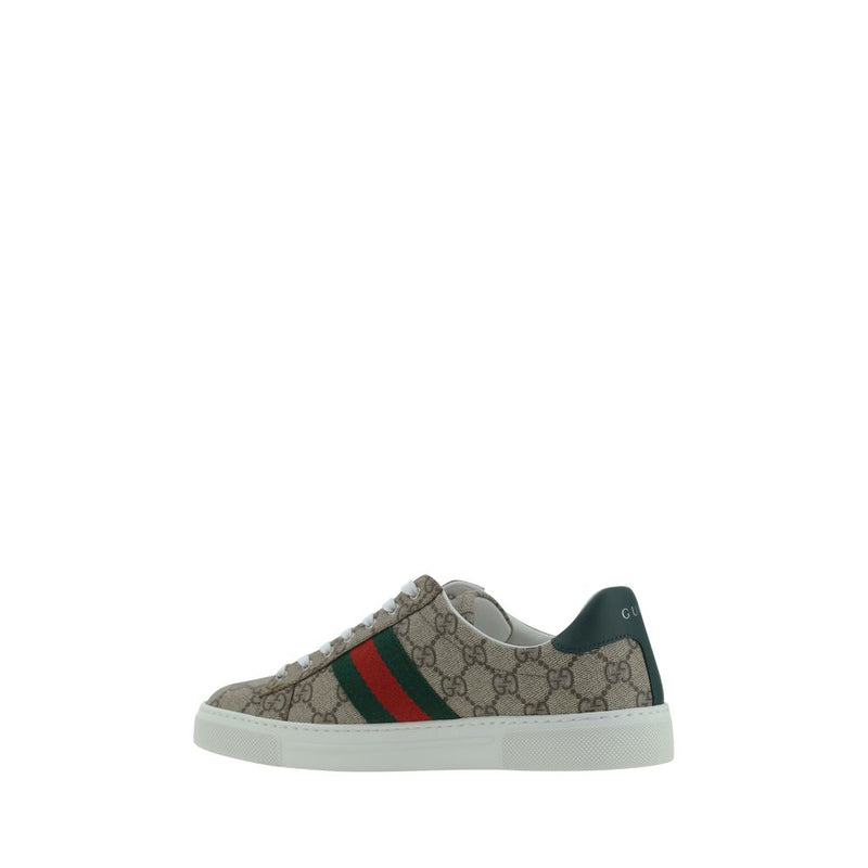 Gucci Multicolor Fabric Platform Sneakers
