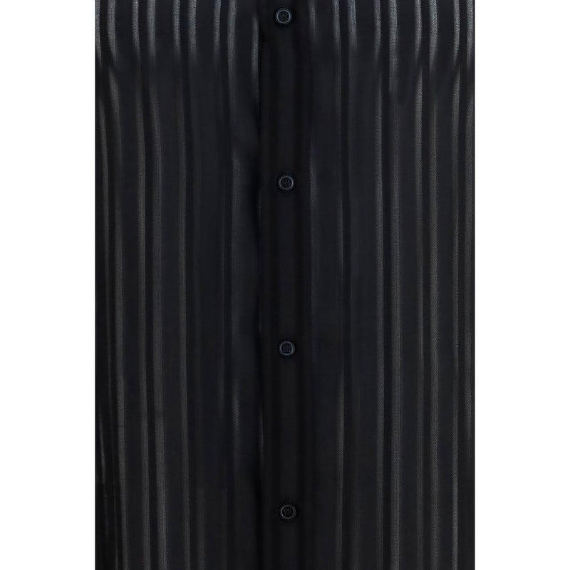 Gucci Black Silk Dress Shirt