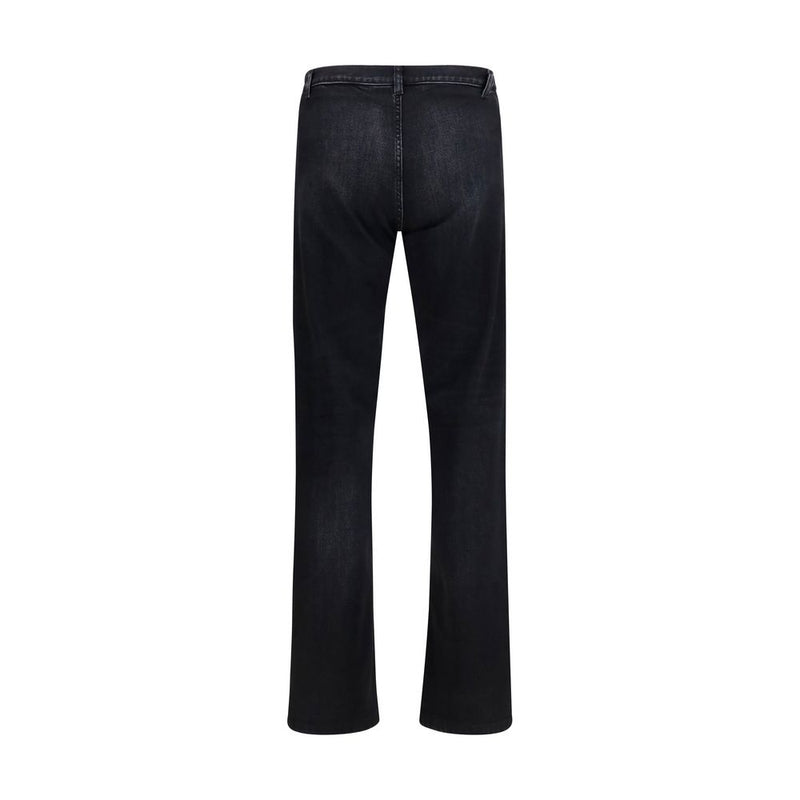 Gucci Black Cotton Flared Jeans