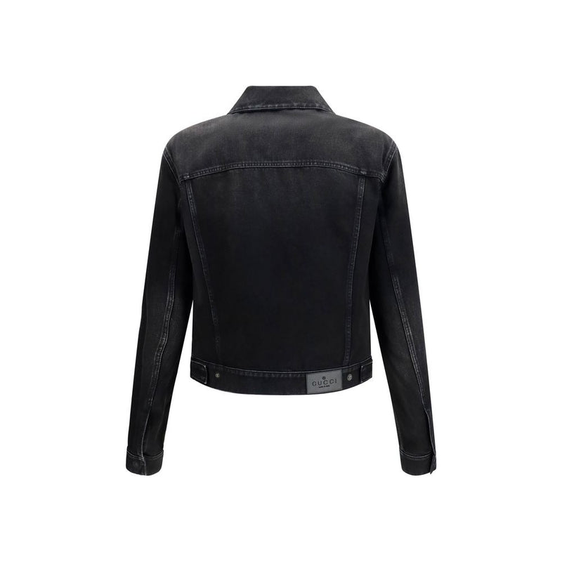 Gucci Blue Cotton Denim Jacket