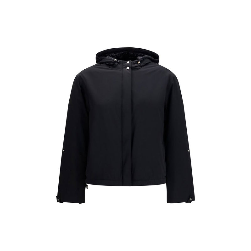 Herno Black Polyamide Shell Jacket