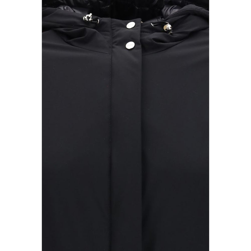 Herno Black Polyamide Shell Jacket