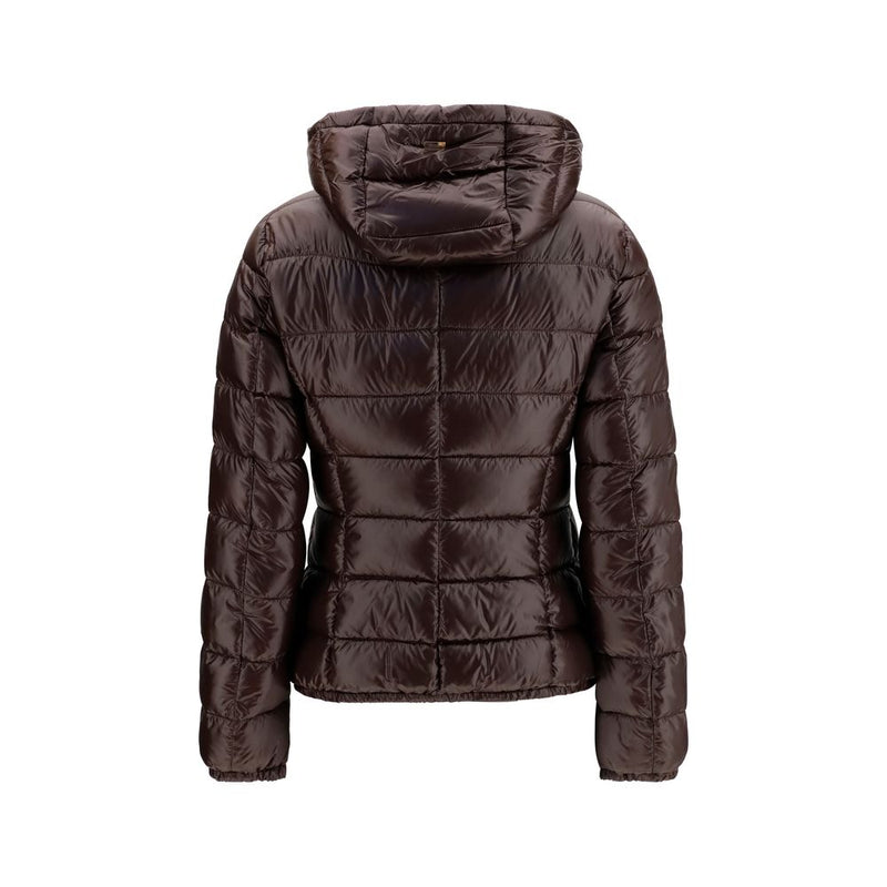 Herno Brown Polyamide Full-Length Jacket