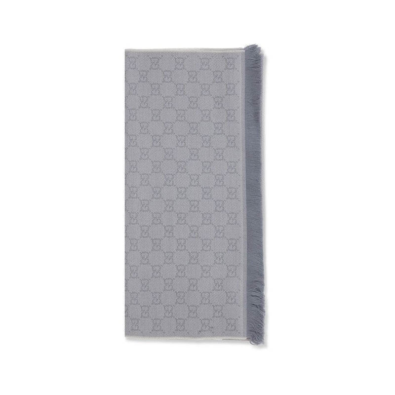 Gucci Gray Wool Oves Aries Scarf