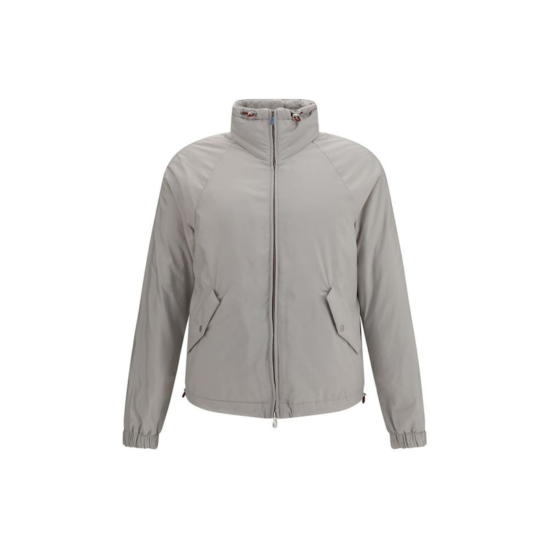 Brunello Cucinelli Gray Polyester Shell Jacket