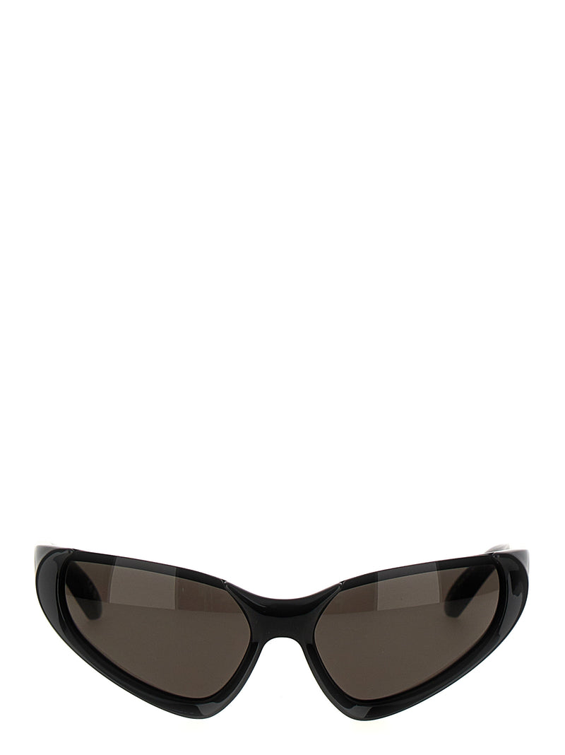 Balenciaga Black Nylon Sunglasses