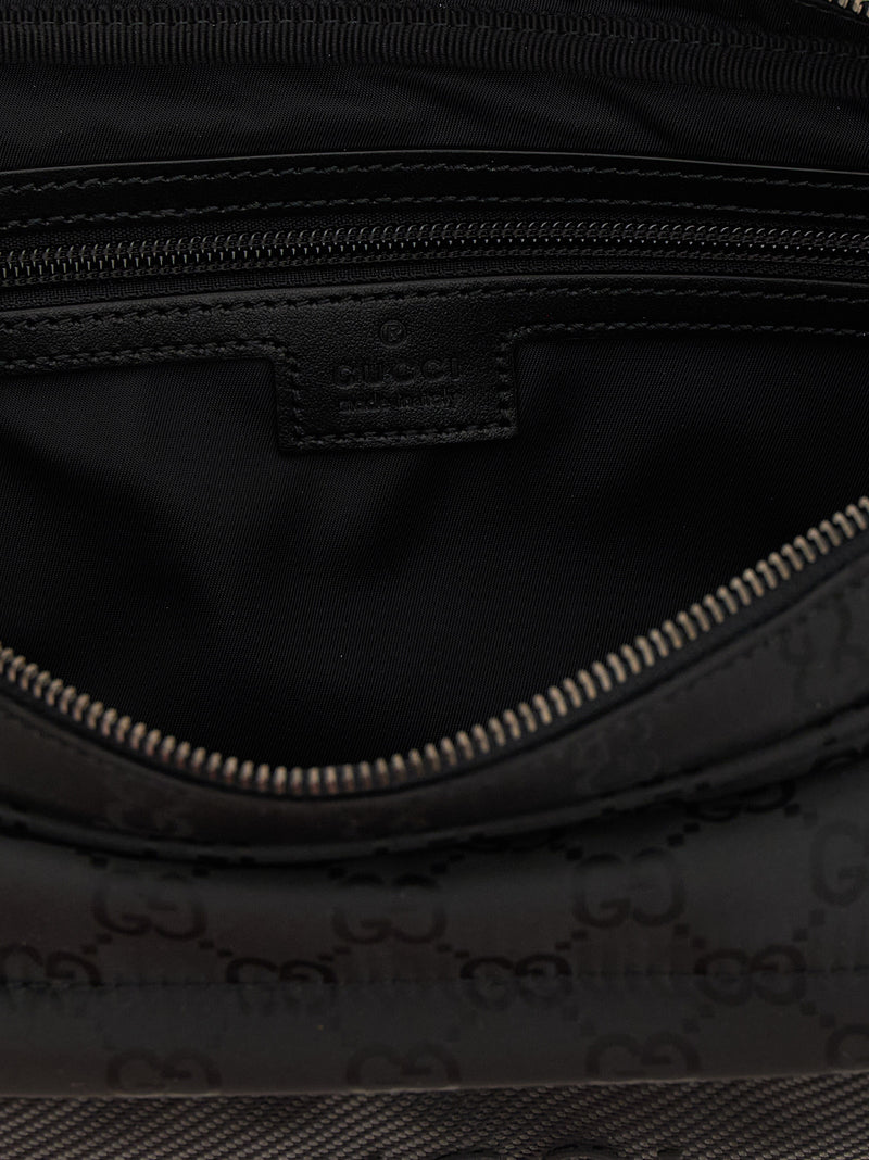 Gucci Black Polyester Crossbody Bag