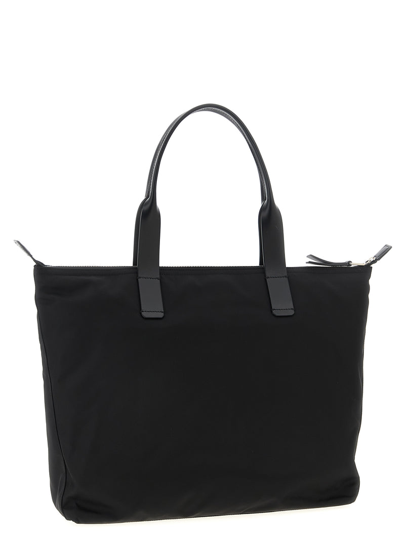 Dolce & Gabbana Black Polyamide Tote Bag