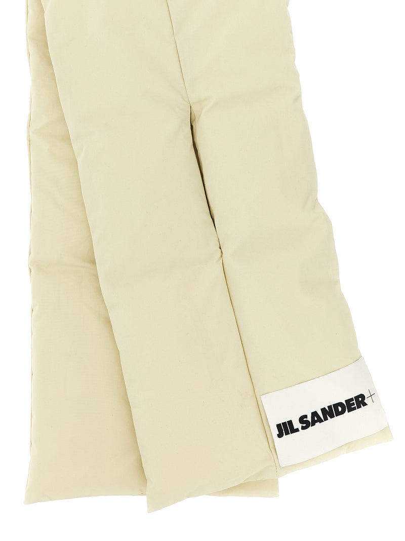 Jil Sander Beige Cotton Foulard