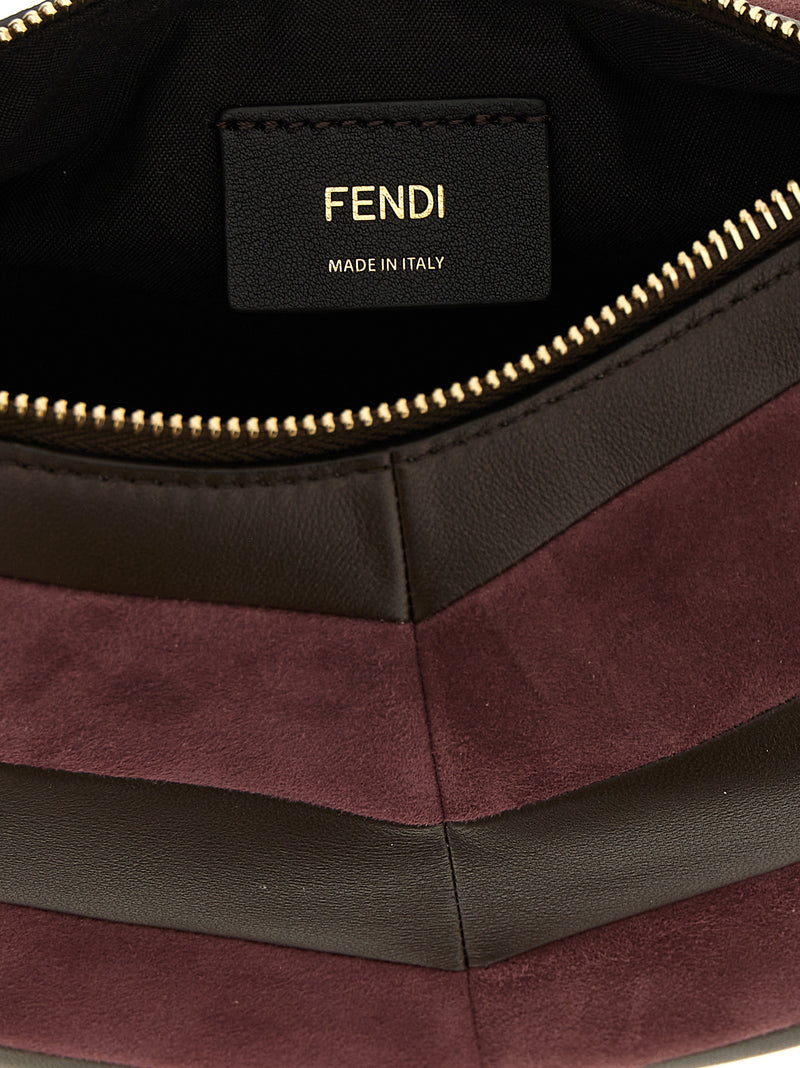 Fendi Multicolor Lamb Leather Handbag