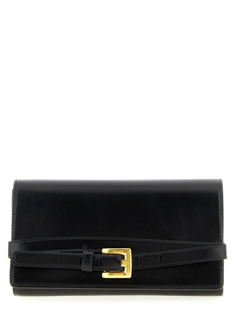 Balmain Black Calfskin Cardholder