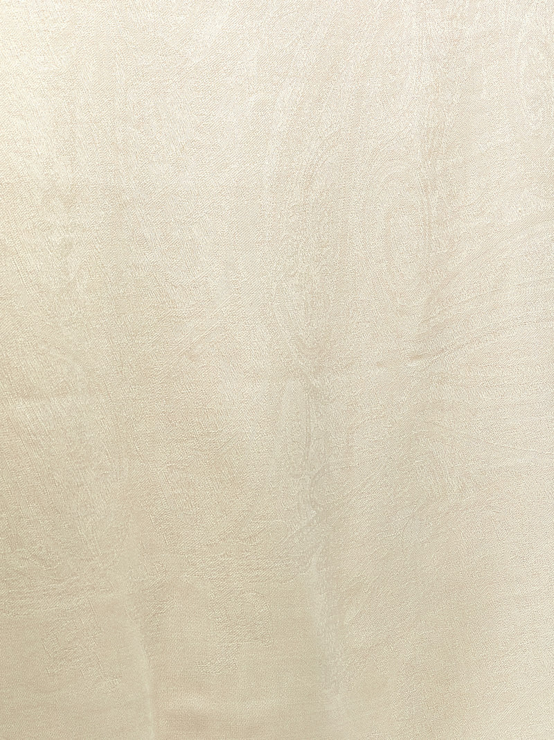 Max Mara Beige Wool Scarf