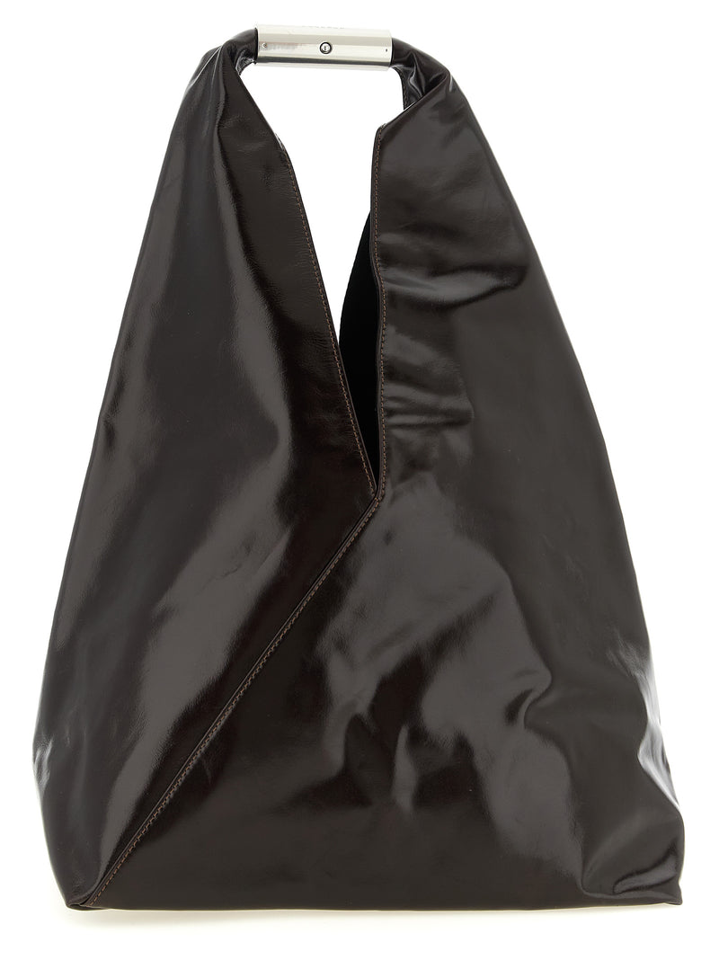 MM6 Maison Margiela Brown Cowhide Handbag
