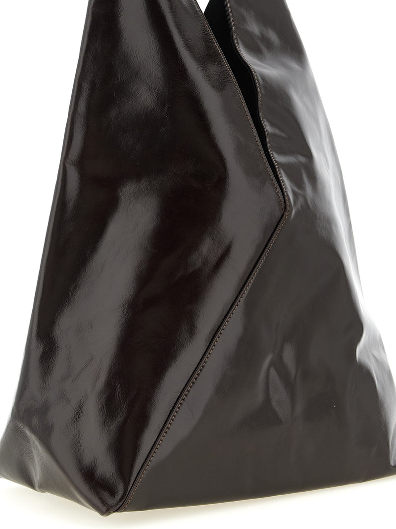 MM6 Maison Margiela Brown Cowhide Handbag