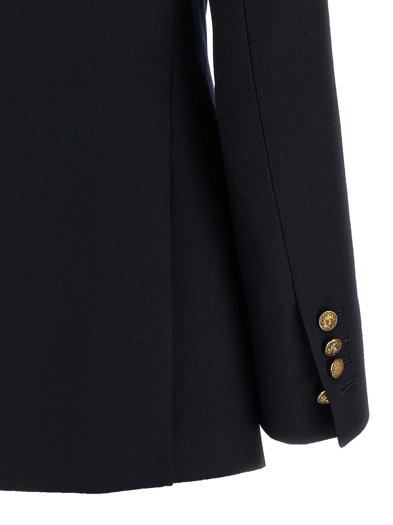 Golden Goose Blue Polyester Blazer
