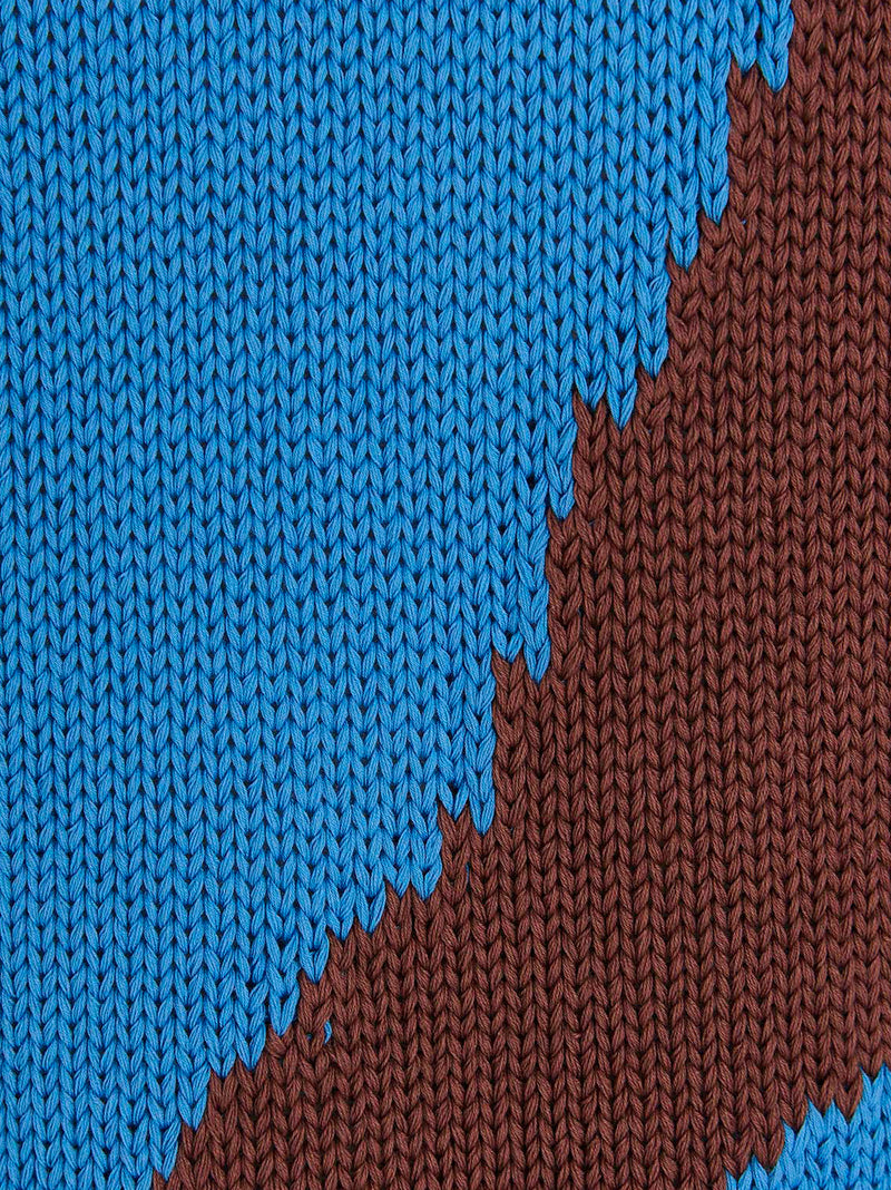 Jil Sander Multicolor Cotton Sleeveles Sweater