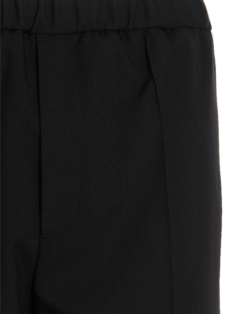 Jil Sander Blue Polyester Casual Pants