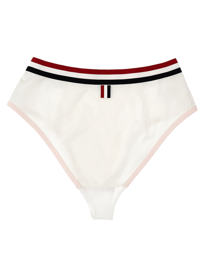 Cueca branca de algodão Thom Browne