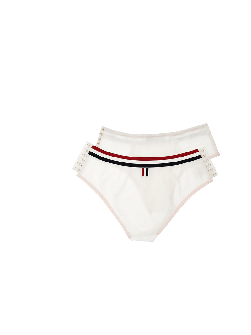 Cueca branca de algodão Thom Browne