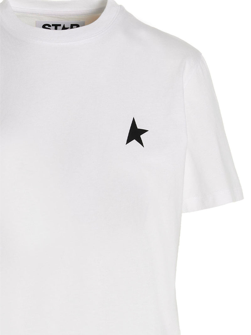 Golden Goose White Cotton T-Shirt