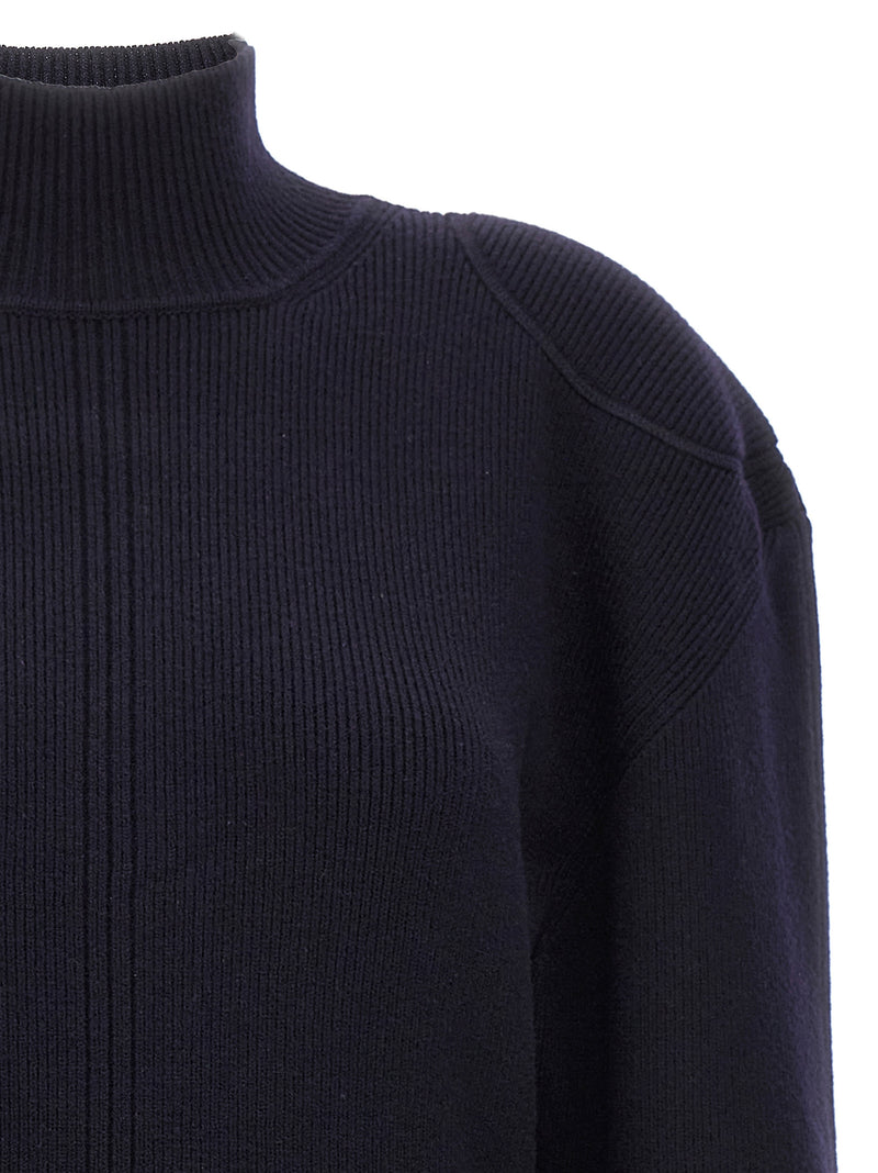 Stella McCartney Blue Wool Midi Dress