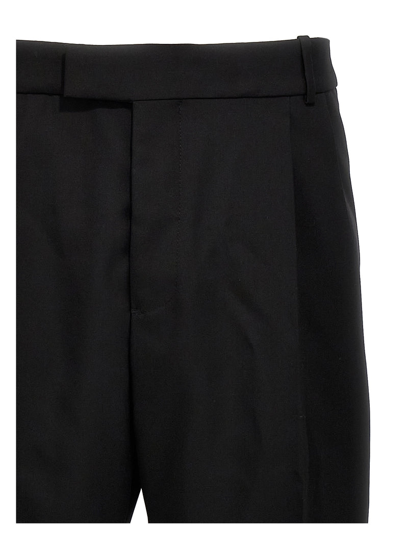 Alexander McQueen Black Wool Dress Pants