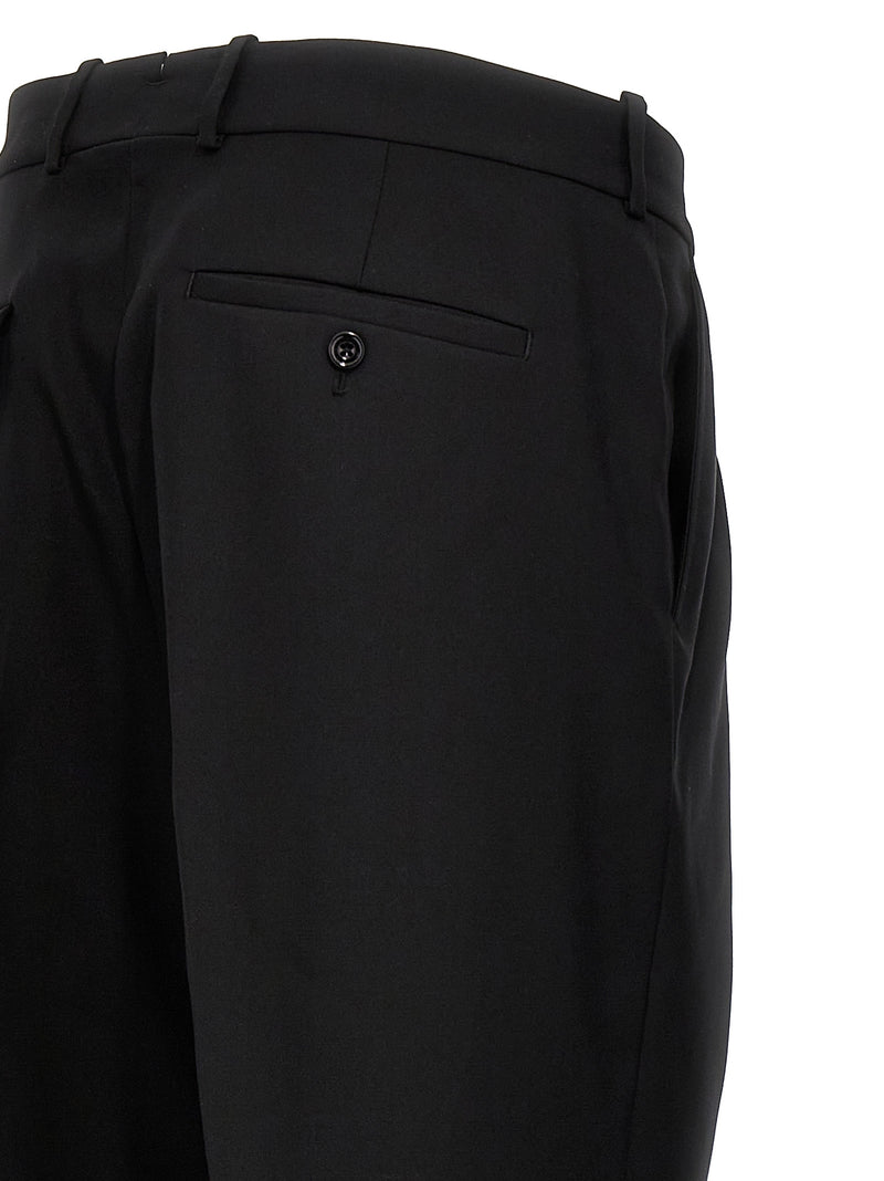 Alexander McQueen Black Wool Dress Pants