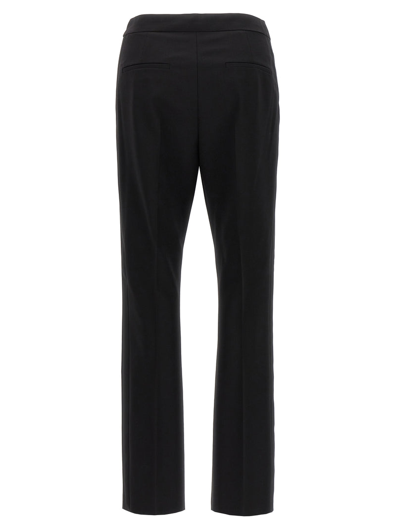 Max Mara Black Virgin Wool Dress Pants