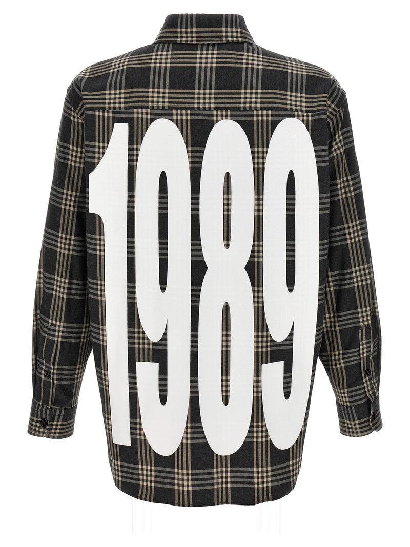 1989 Studio Gray Cotton Blouse