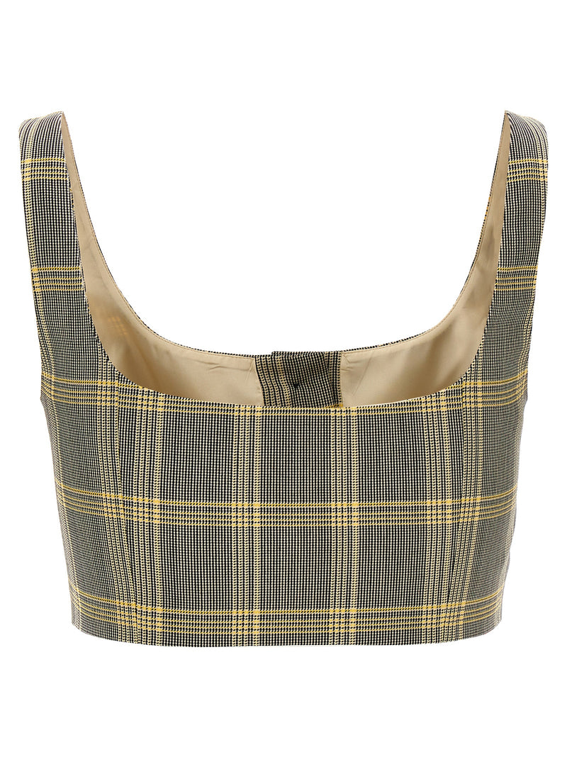 Marni Multicolor Virgin Wool Sleeveles T-Shirt