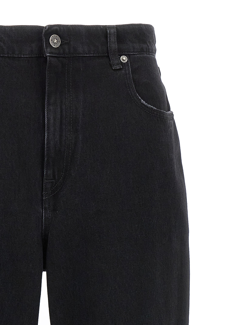 Golden Goose Black Cotton Relaxed Fit Jeans
