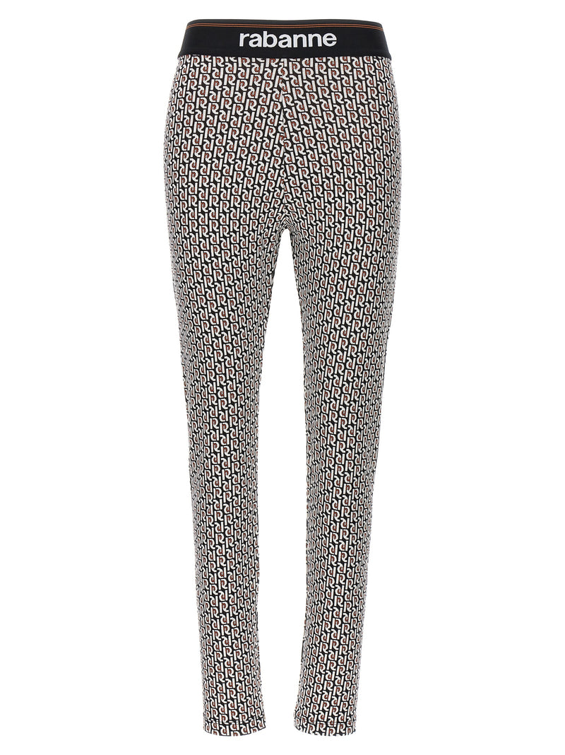 Paco Rabanne Multicolor Viscose Leggings