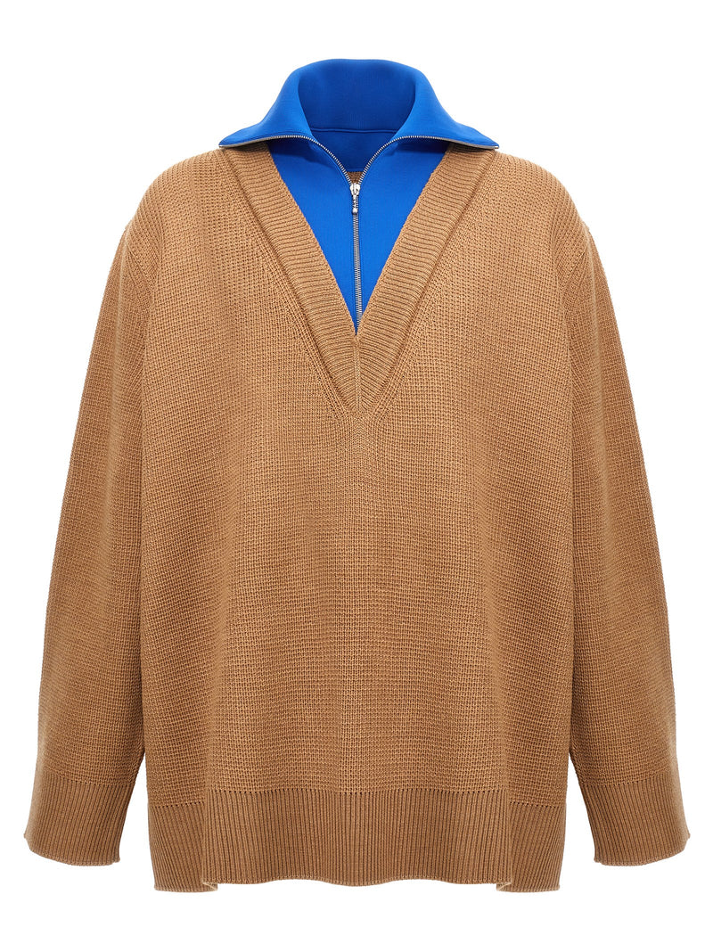 Jil Sander Multicolor Wool Cardigan