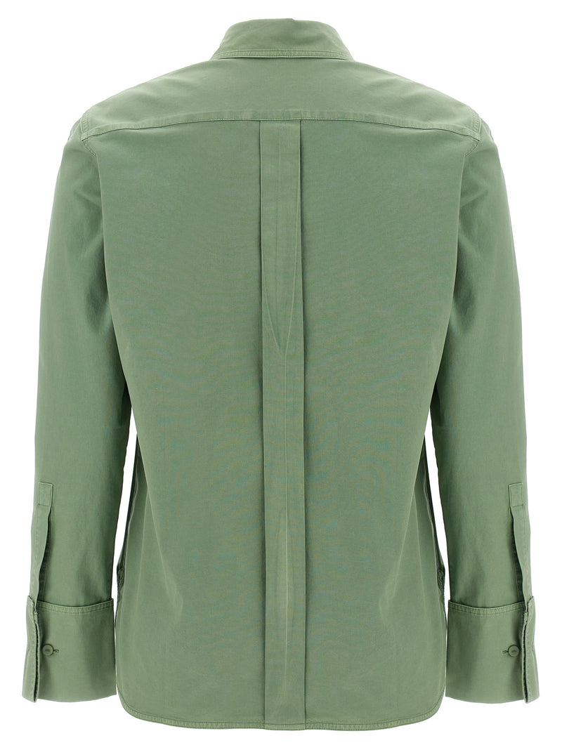 Max Mara Bicolor Cotton Blouse