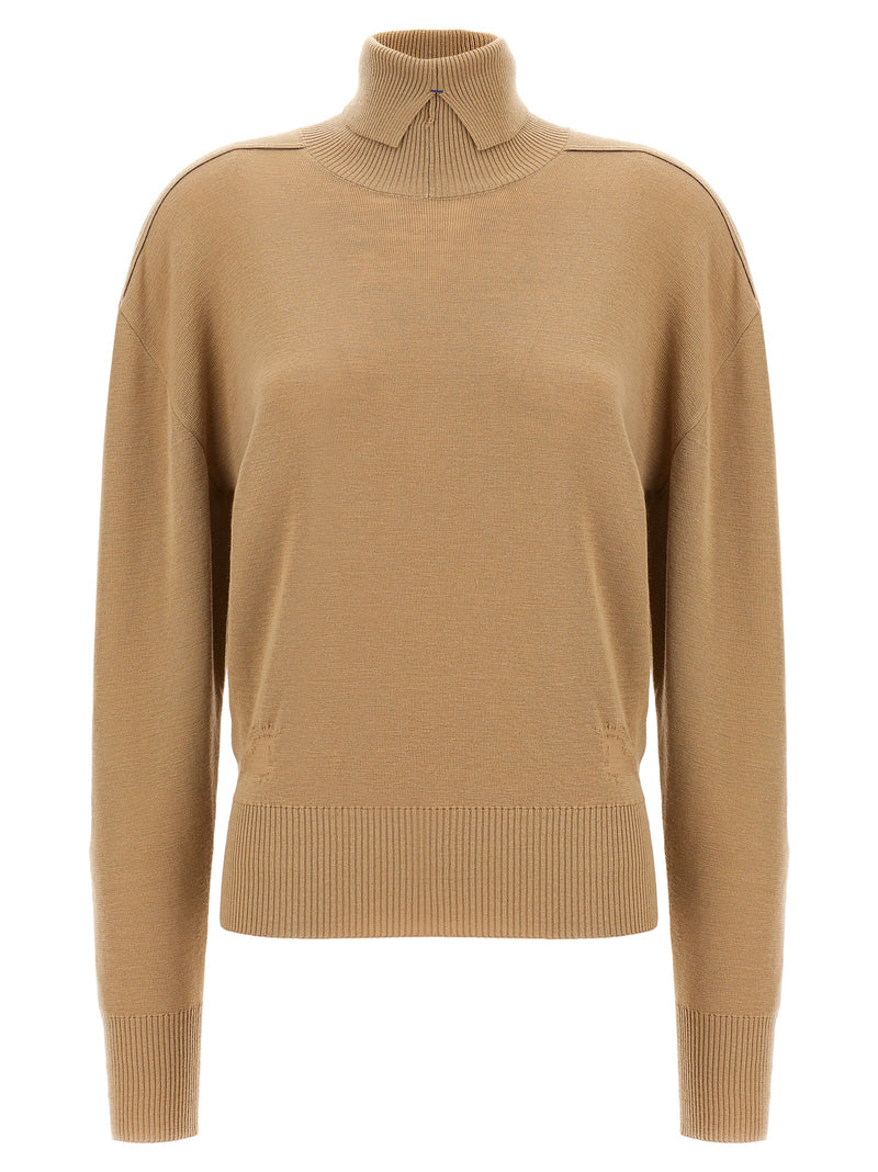 Burberry Beige Wool Cardigan