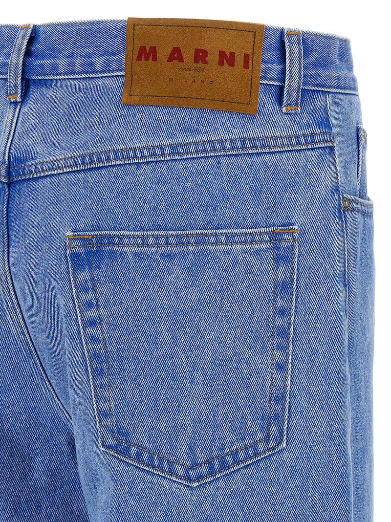 Marni Blue Cotton Jeans Denim