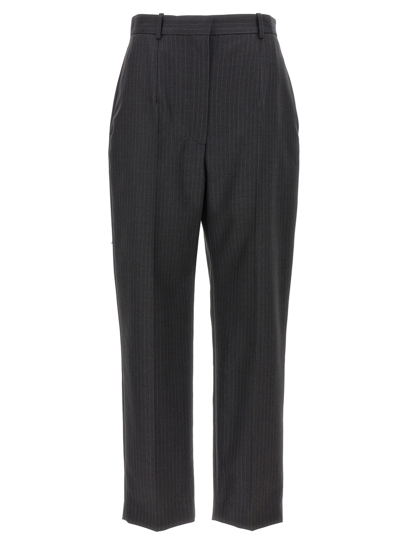 Alexander McQueen Gray Wool Dress Pants