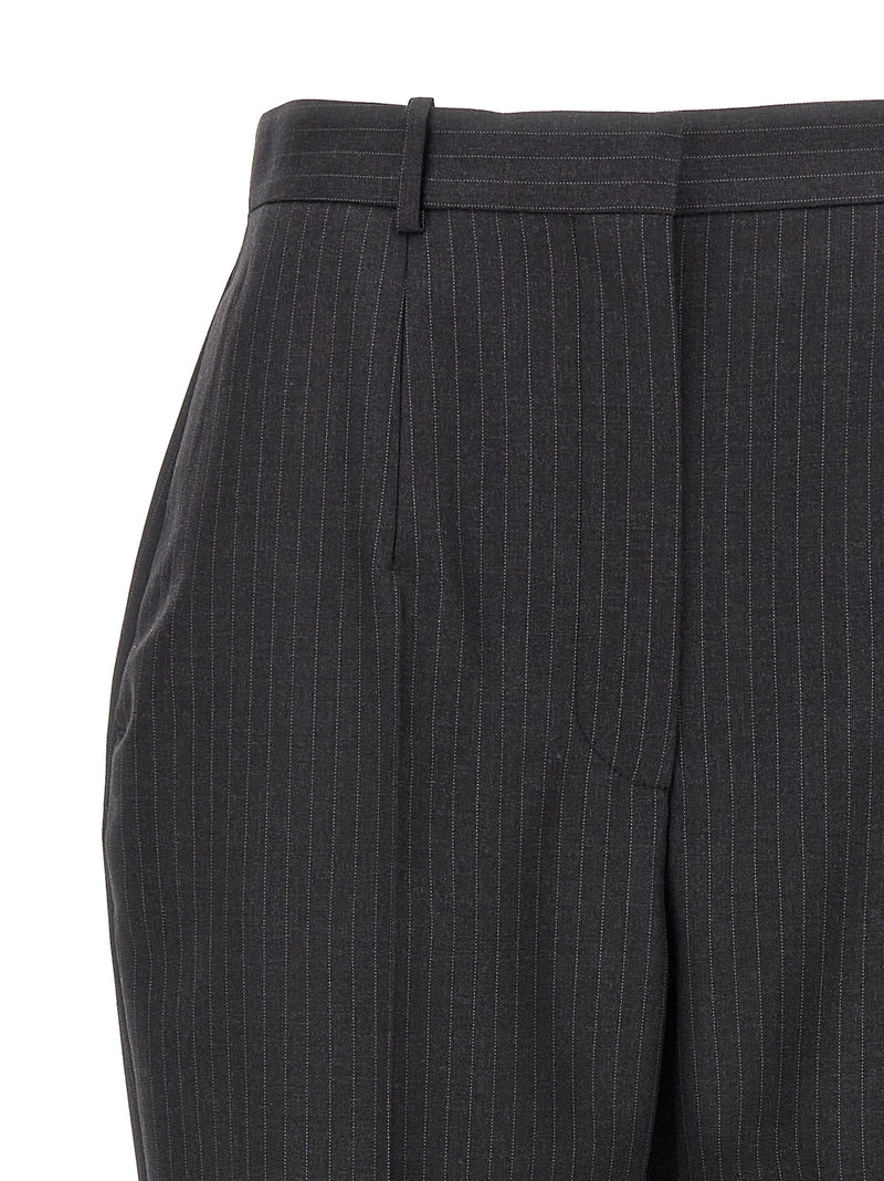 Alexander McQueen Gray Wool Dress Pants