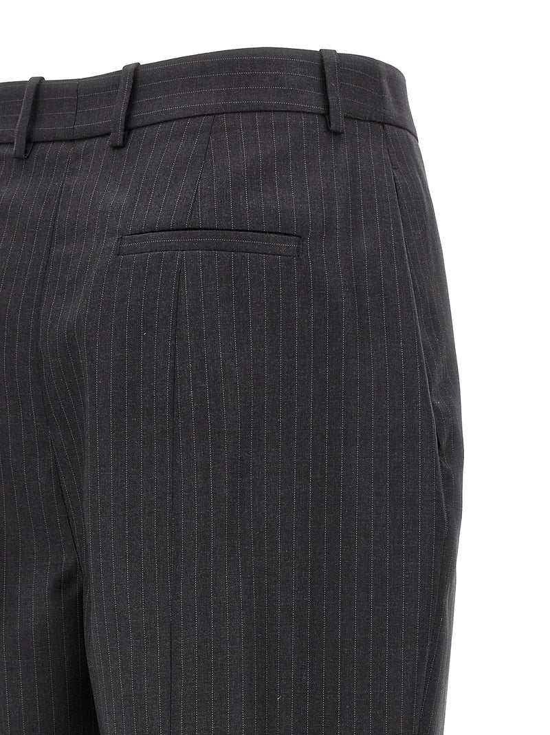 Alexander McQueen Gray Wool Dress Pants