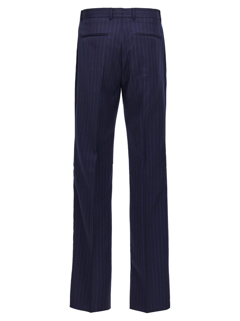 Givenchy Blue Wool Dress Pants