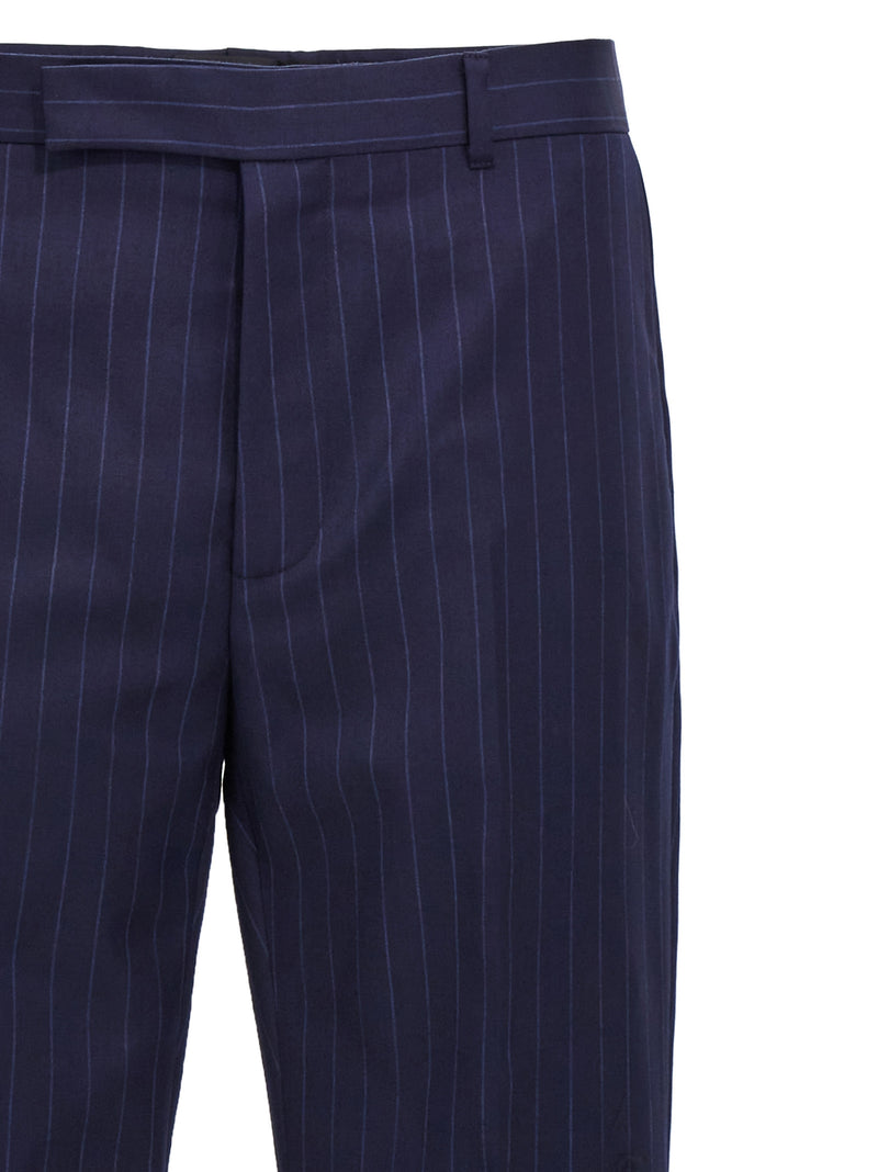 Givenchy Blue Wool Dress Pants