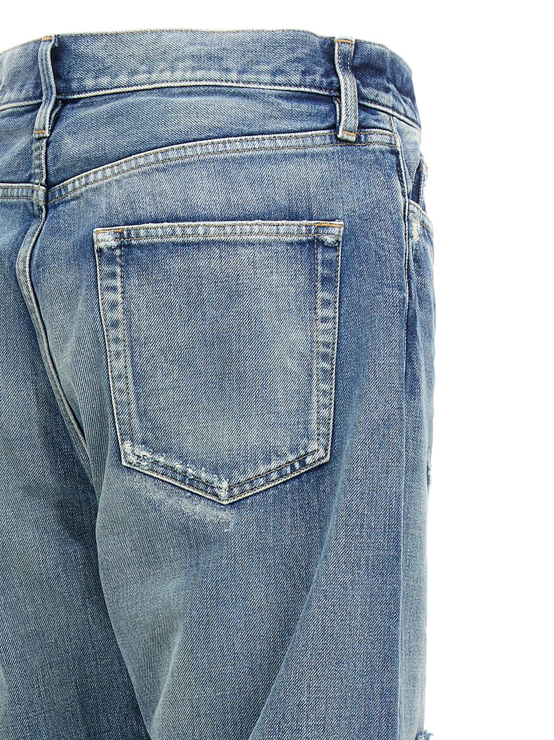 Fear Of God Blue Cotton Straight-Leg Jeans