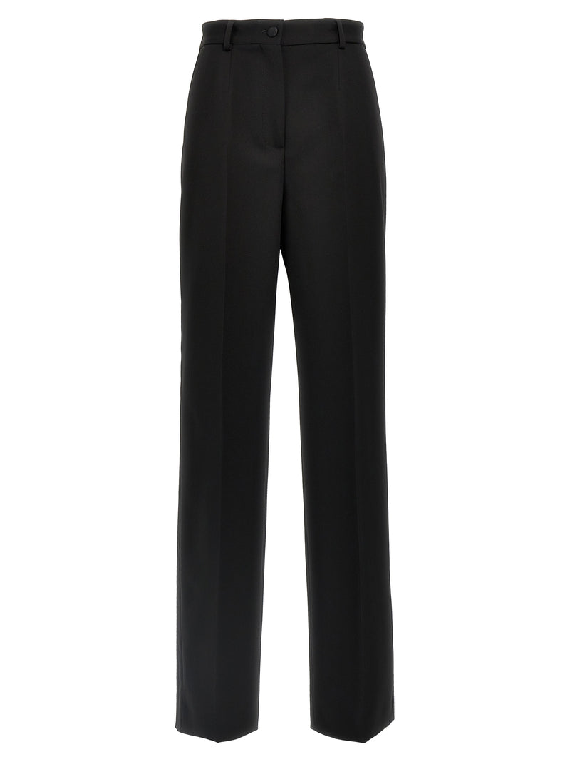 Dolce & Gabbana Black Virgin Wool Tuxedo